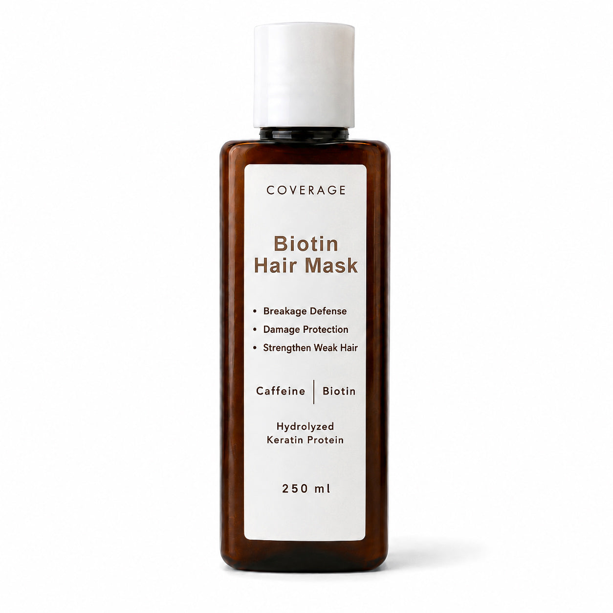 Coverage Biotin Hair Mask 250ml - Strengthening Hair Mask for Hair Fall Breakage and Thinning Hair Pakistan