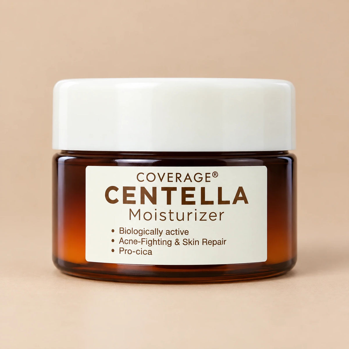 COVERAGE SKINCARE Centella Moisturizer 60ml Pakistan - cica barrier repair cream with Centella Asiatica, ceramide and niacinamide for sensitive, acne-prone and oily skin