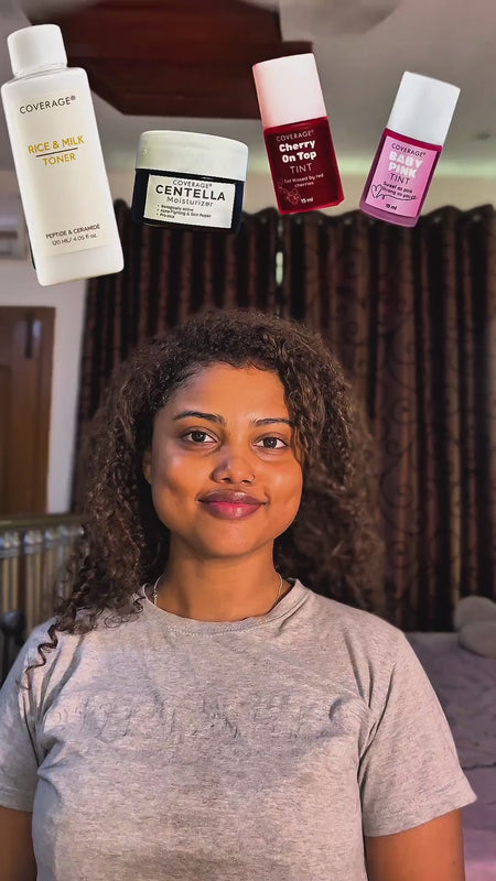 COVERAGE Skincare customer video