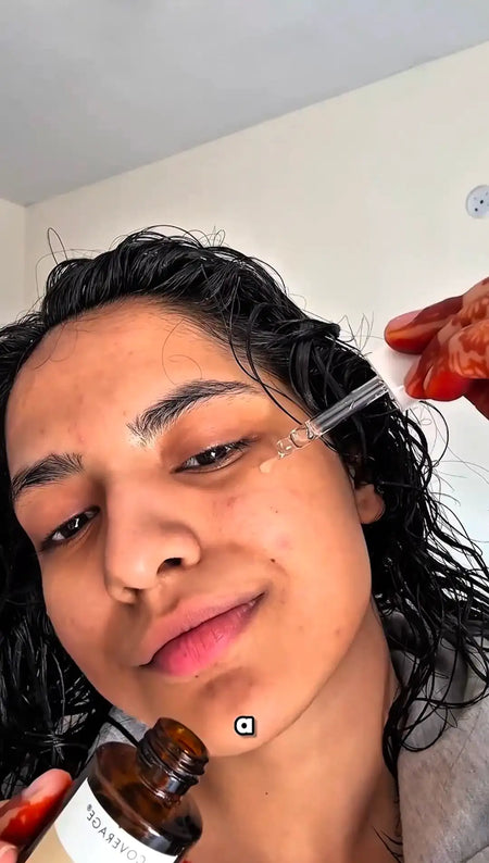COVERAGE Skincare customer video
