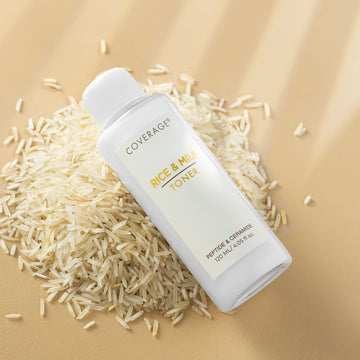 COVERAGE Rice and Milk Toner 120ml Pakistan - ceramide and peptide toner for hydration and barrier repair